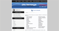 Desktop Screenshot of drktecnologia.com.br